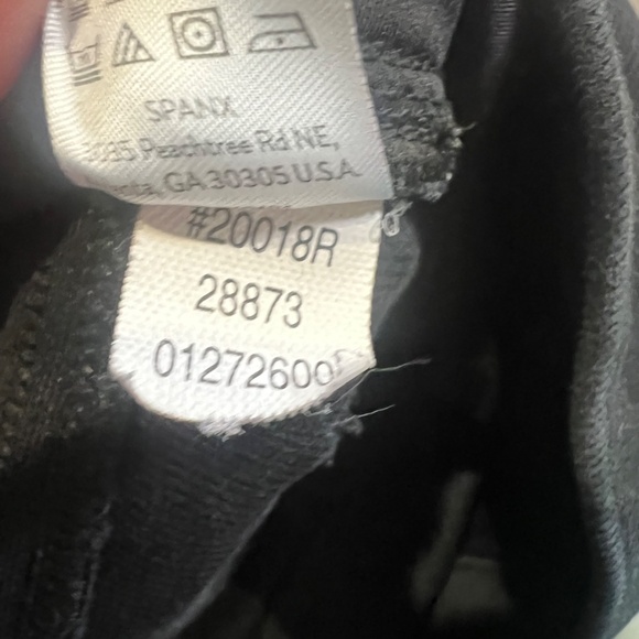 Spanx Jean-ish Ankle Leggings Size Medium, Black, Regular Inseam - Picture 6 of 9